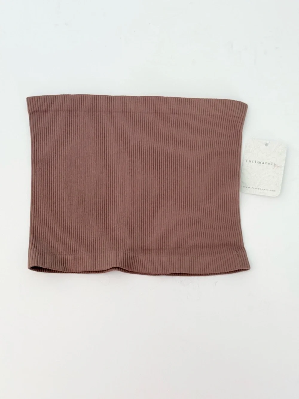 Free People Ribbed Strapless Bandeau Top - Picture 3 of 8